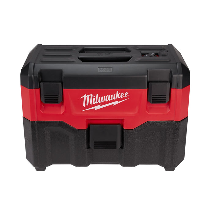 Aspiradora Milwaukee M18 2 Galones Húmedo/Seco 0880-20 + Batería FORGE 8.0Ah + Cargador 48591881-P2