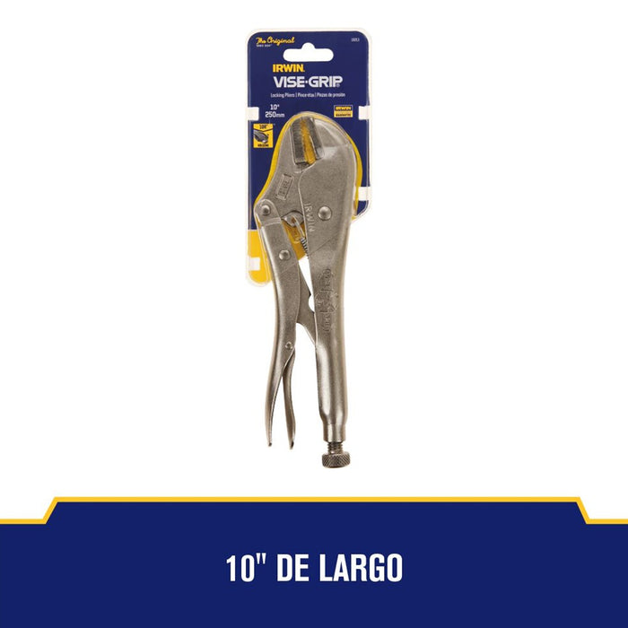 Pinzas de Presión Rectas 10" VISE-GRIP IRWIN 102L3