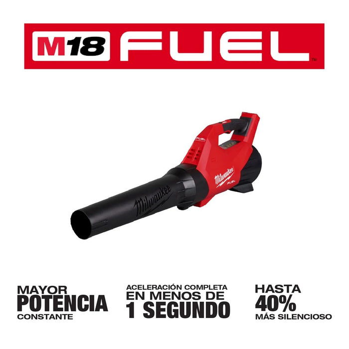 Soplador M18 FUEL™ Milwaukee + Kit de Batería y Cargador M18 301720-P1