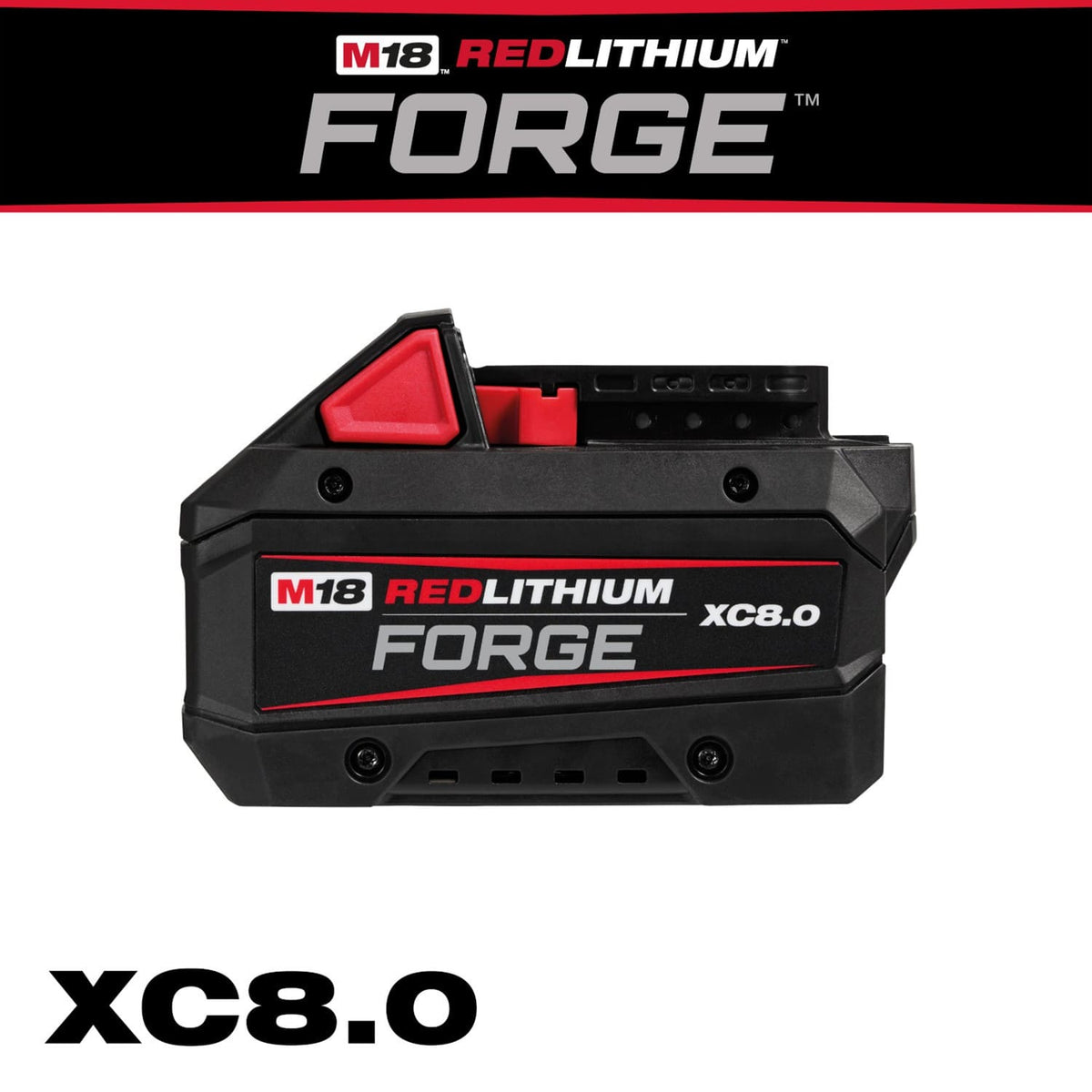 Batería M18™ REDLITHIUM™ FORGE™ de 8.0 Ah Milwaukee 48-11-1881