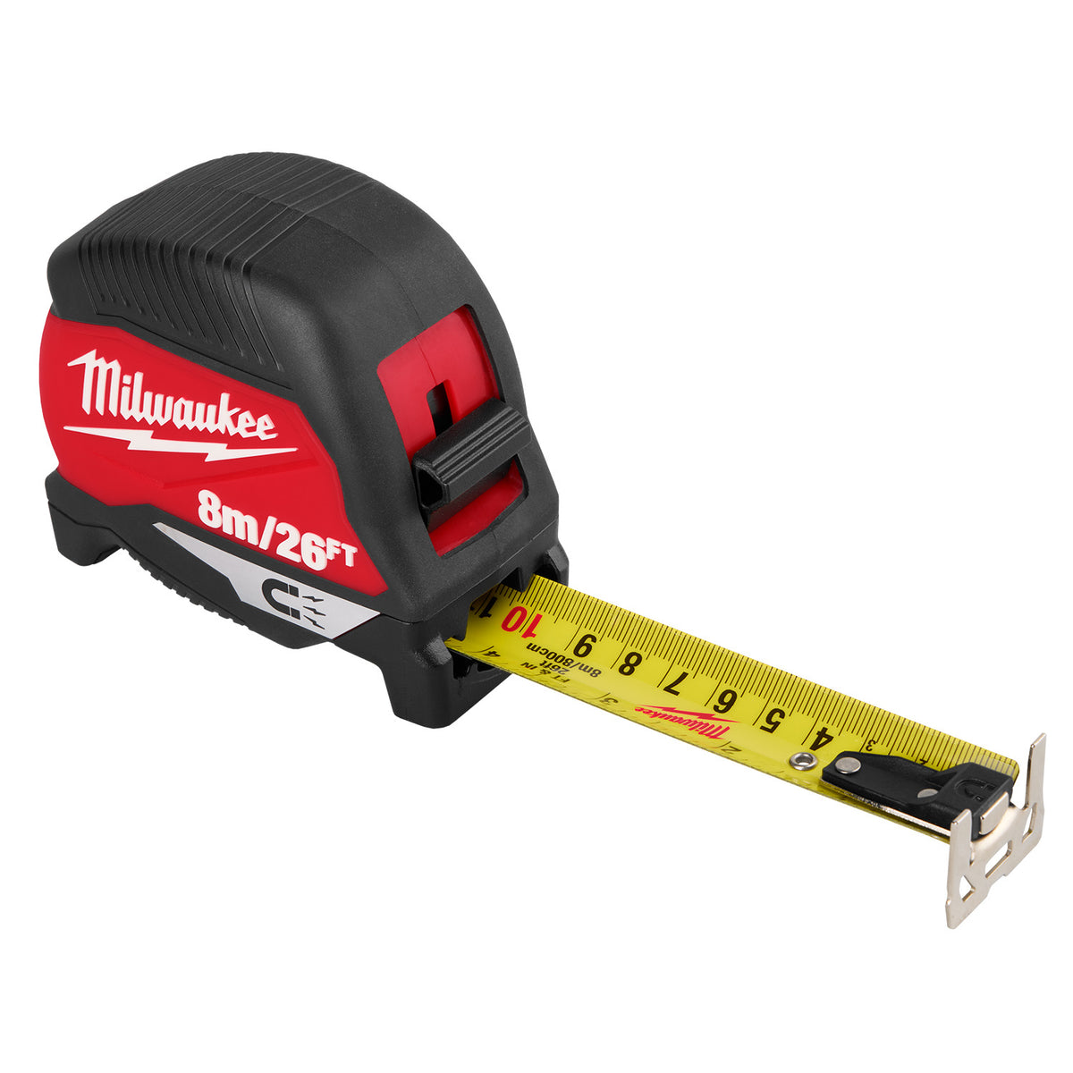 Flexómetro Magnético de 8 m / 26' Milwaukee 48-22-1026M