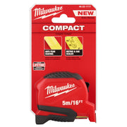 Flexómetro Compacto 5M/16' Milwaukee 48-22-1717