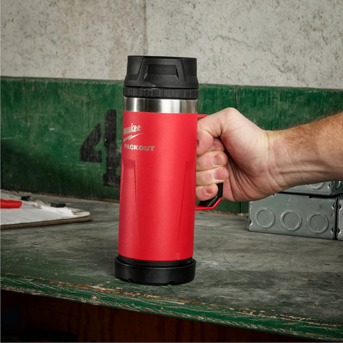 Tazón Termo 530ML Rojo Packout Milwaukee 48-22-8394R