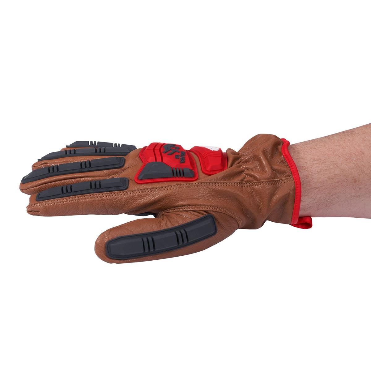 Guantes de Piel Anti-Corte y Contra Impactos Talla "M" Milwaukee 48-22-8771