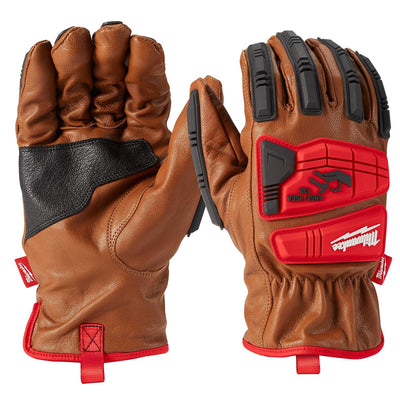 Guantes de Piel Anti-Corte y Contra Impactos Talla "M" Milwaukee 48-22-8771