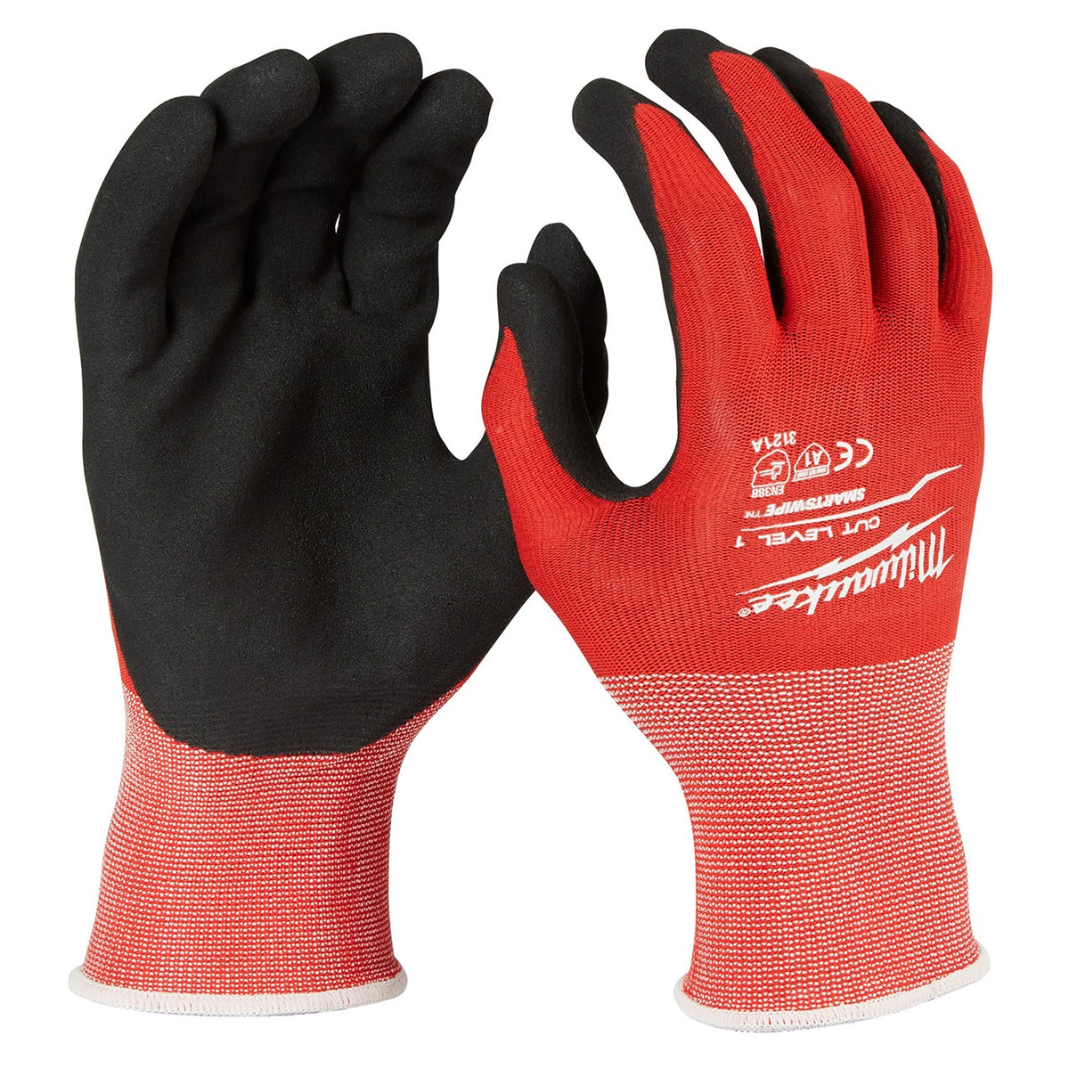 Guantes anti-corte nivel 1 de nitrilo (CH) Milwaukee 48-22-8900