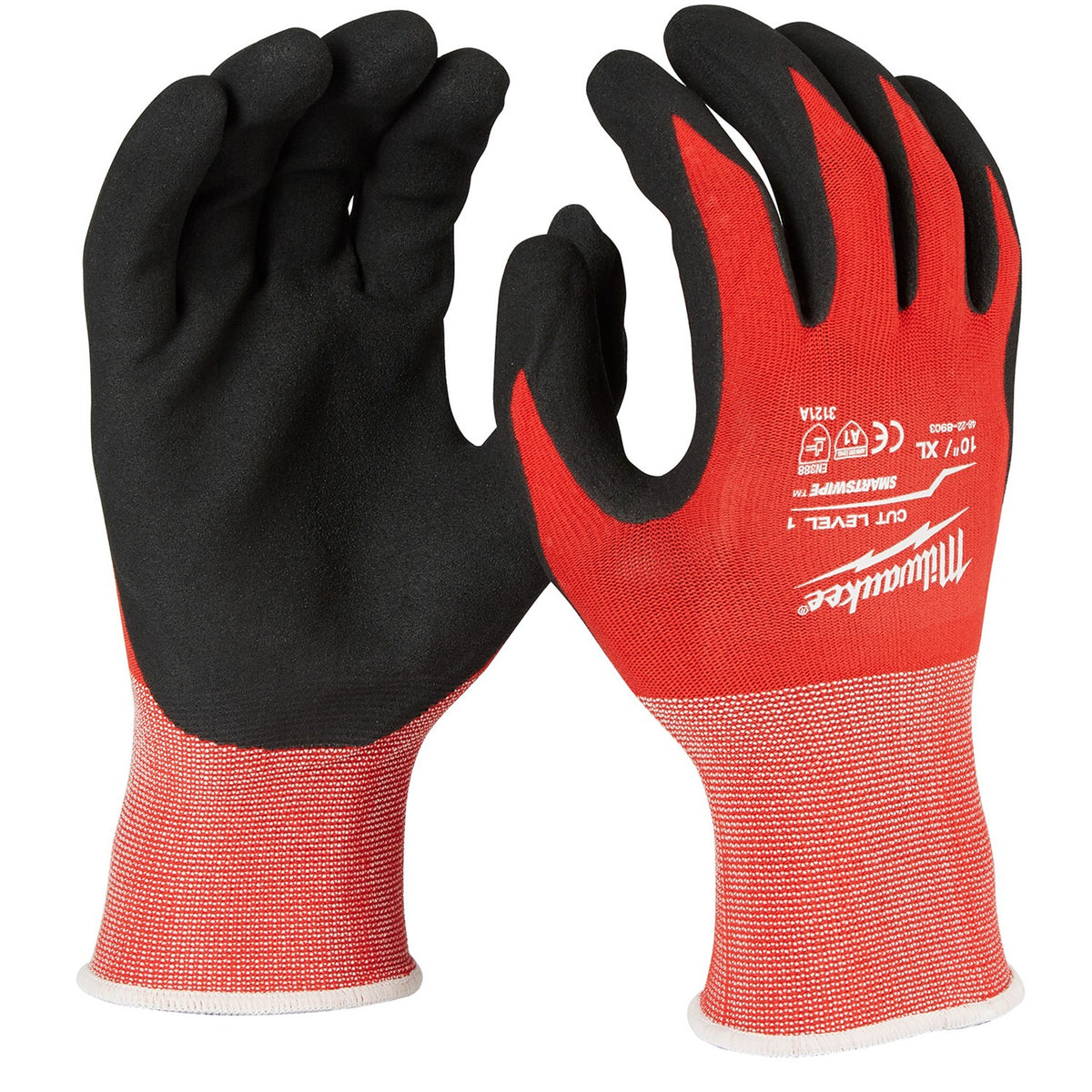 Guantes anti-corte nivel 1 de nitrilo (XL) Milwaukee 48-22-8903