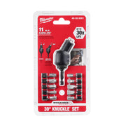 Portapuntas Pivotante 30° + 11 puntas SHOCKWAVE™ Milwaukee  48-32-2301