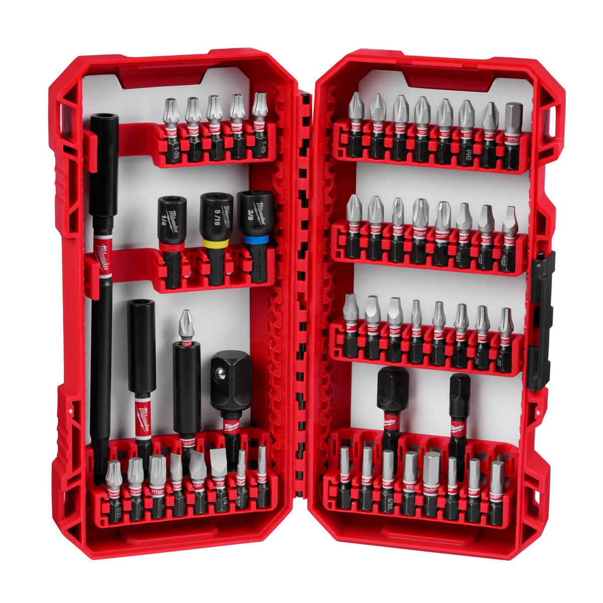 Juego de Puntas de Impacto (55 Piezas) SHOCKWAVE™ Milwaukee 48-32-4096