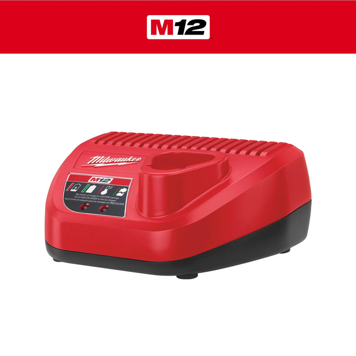 Cargador de Baterías de Ion de Litio M12™ Milwaukee 48-59-2401