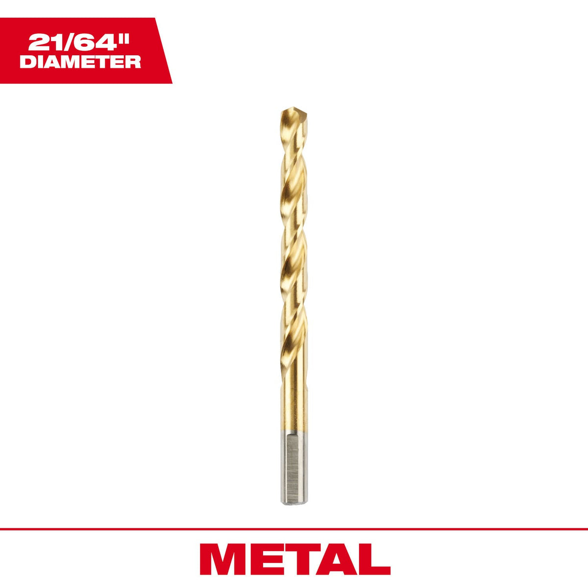Broca de Titanio de 21/64" THUNDERBOLT® Milwaukee 48-89-2218