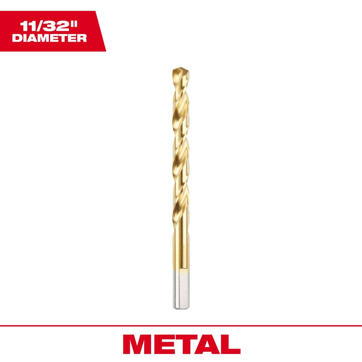 Broca de Titanio de 11/32" THUNDERBOLT® Milwaukee 48-89-2219