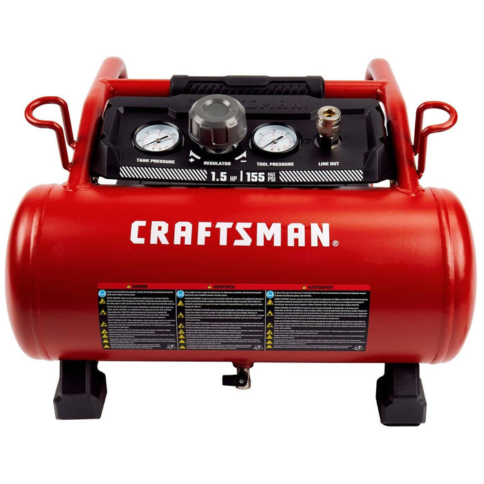 Mini Compresor sin Aceite 3 Gal 1.5 HP CRAFTSMAN CMXECXA0200341