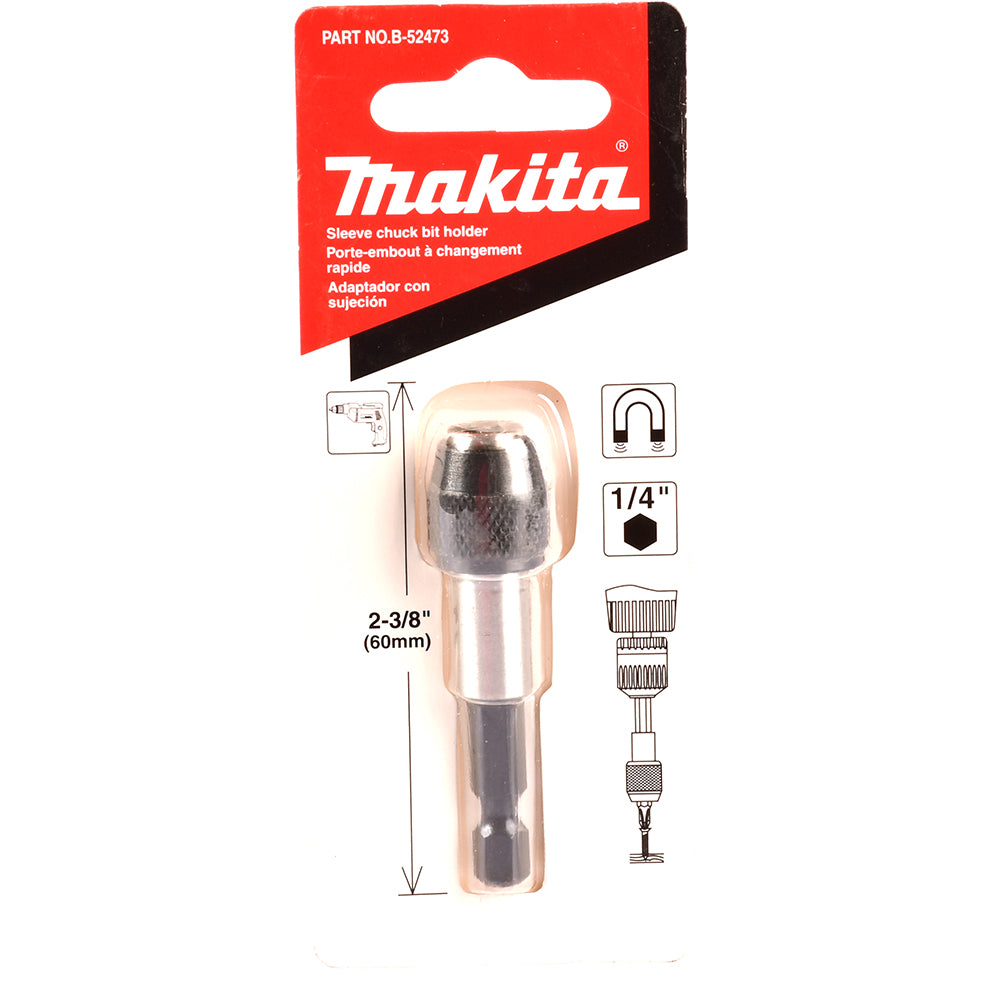 Adaptador Magnético Para Puntas De 1/4" Tipo Broquero Makita B-52473