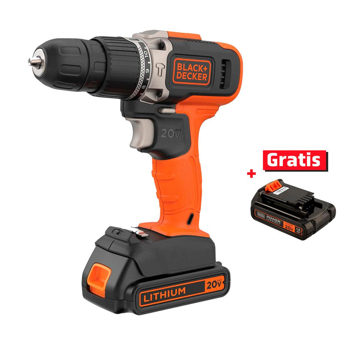 Rotomartillo de 3/8" 20V Max Black & Decker BCD704C1-B3-P1