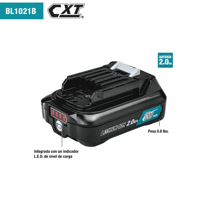 Batería de 12V 2.0Ah CXT Makita BL1021B