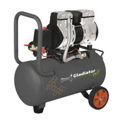 Compresor de 1100W Sin Aceite 1.5HP 24L Gladiator CESA 824/16