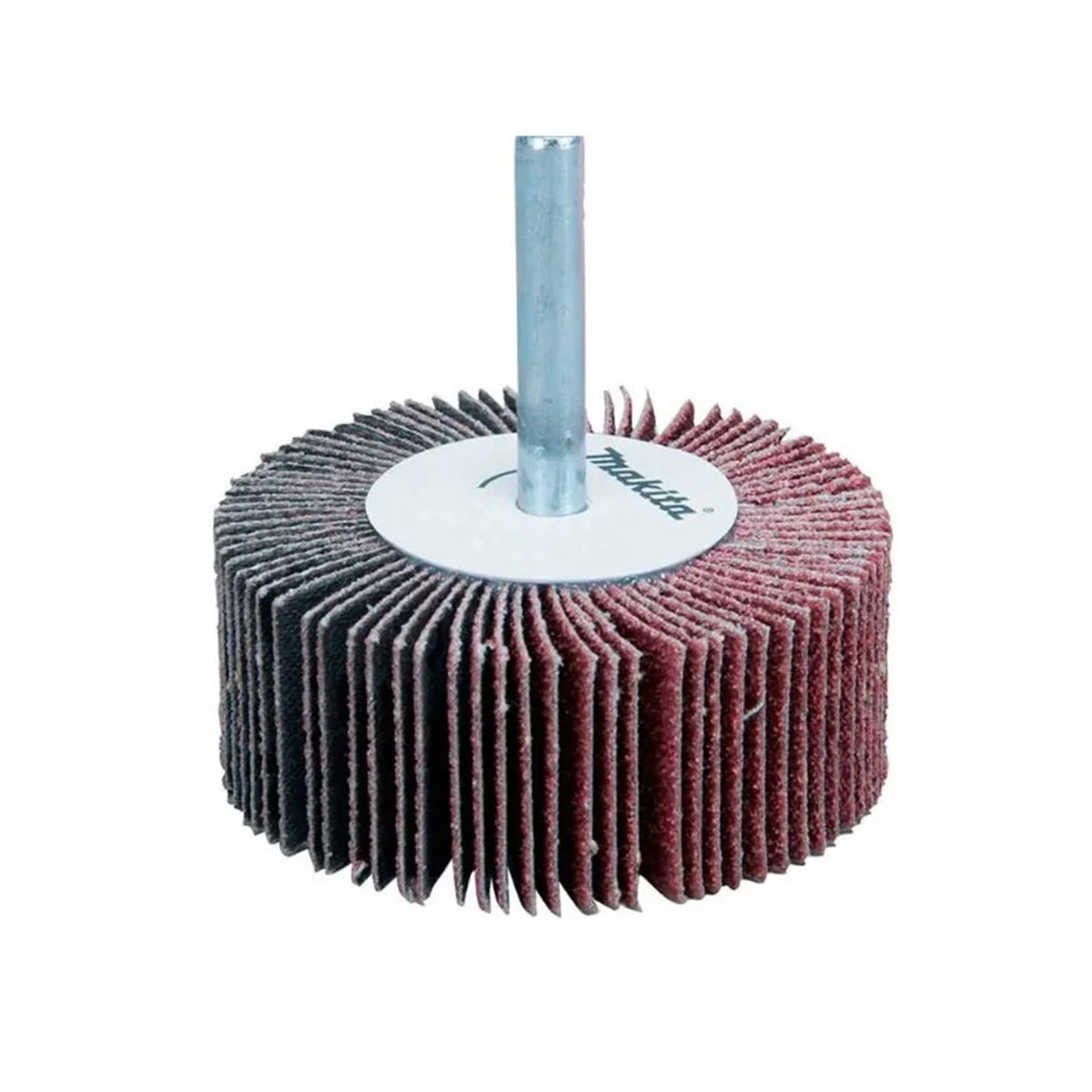 Rueda Flap para Madera y Metal 1-3/16" x 3/8" Grano 80 Zanco 1/4" Makita D-76118