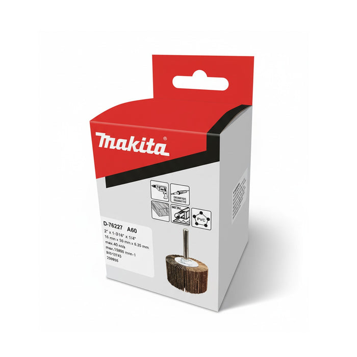 Rueda Flap  2" x 1-3/16" x 1/4" Grano 60 Makita D-76227