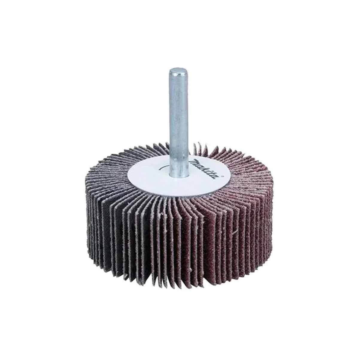 Rueda Flap para Madera y Metal 2" x 1-3/16" Grano 120 Zanco 1/4" Makita D-76249