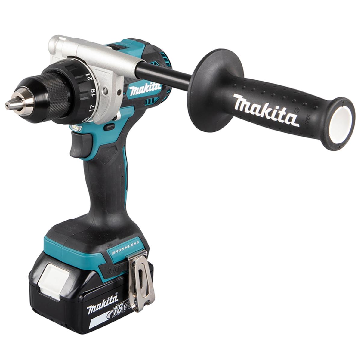 Taladro Atornillador Inalámbrico de 18V 5Ah Makita DDF486RTJ