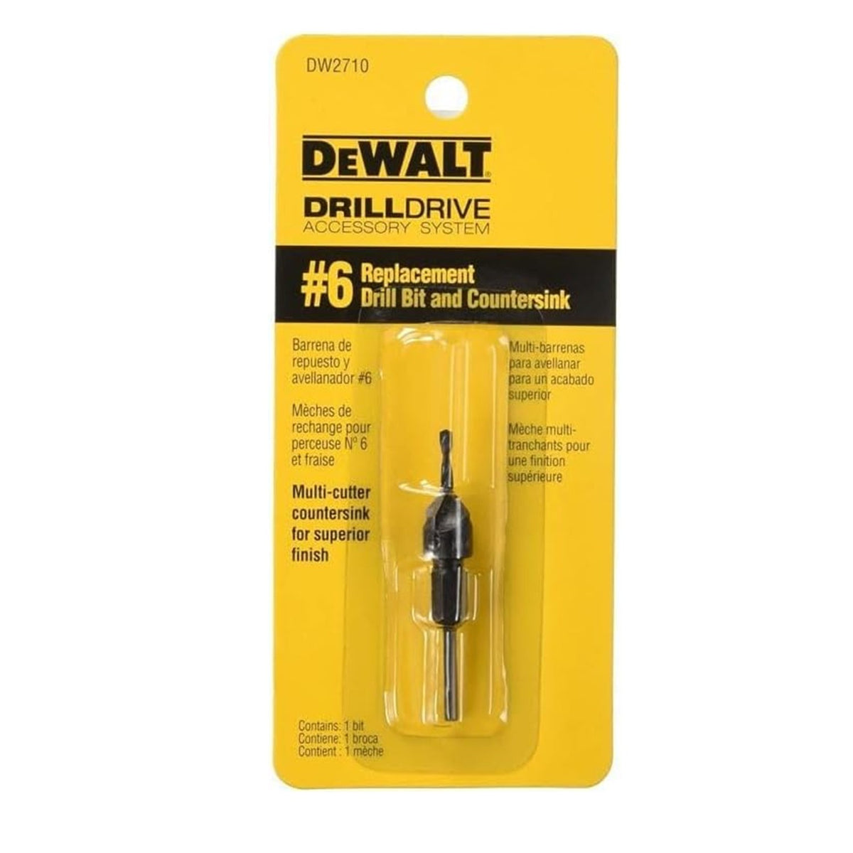 Avellanador #6 DEWALT DW2710