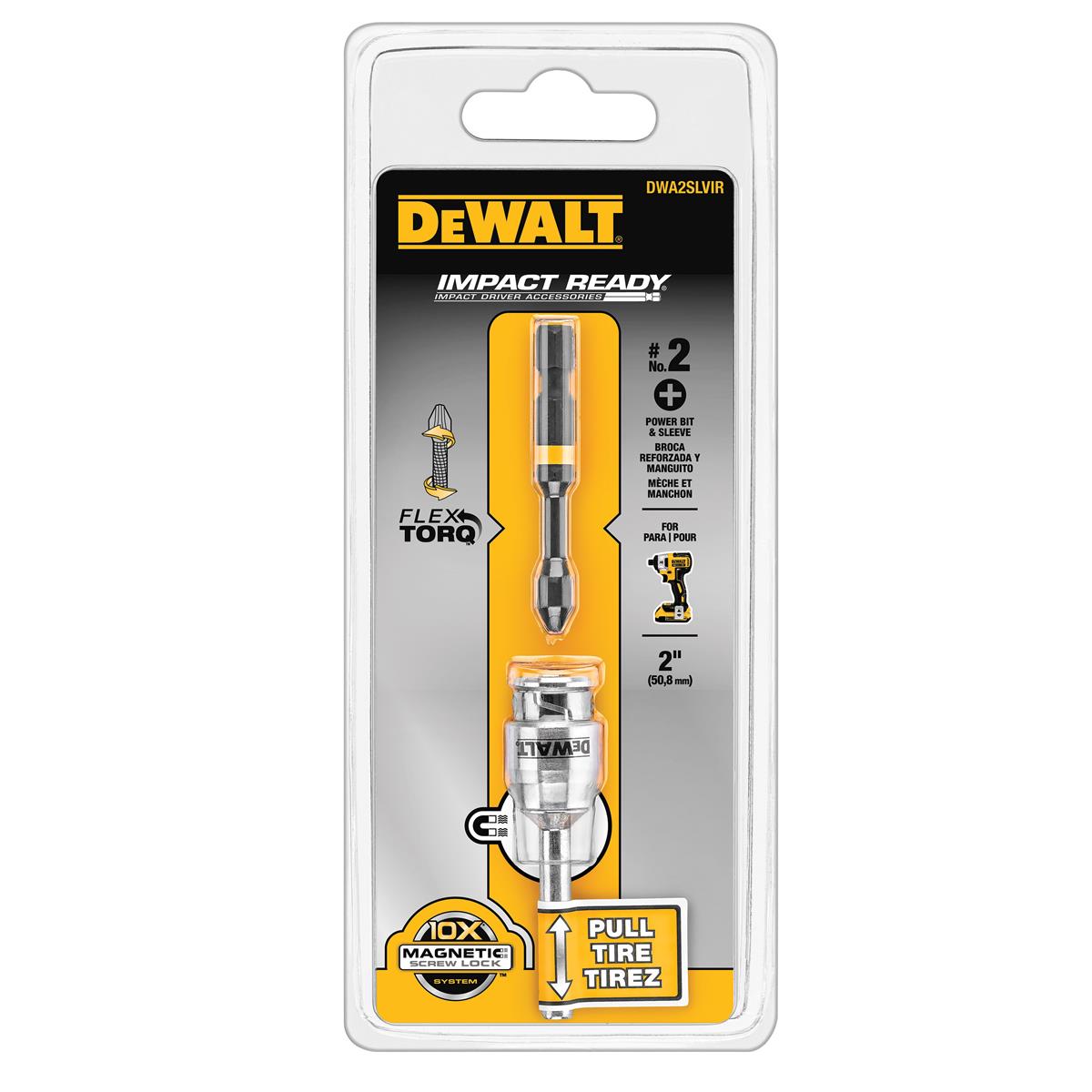 Adaptador Magnético + Punta PH2 2" DEWALT DWA2SLVIR