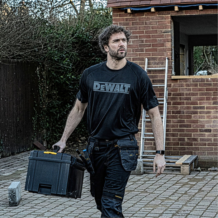 Camiseta Deportiva Easton Negra XG DEWALT DWC102-101XG