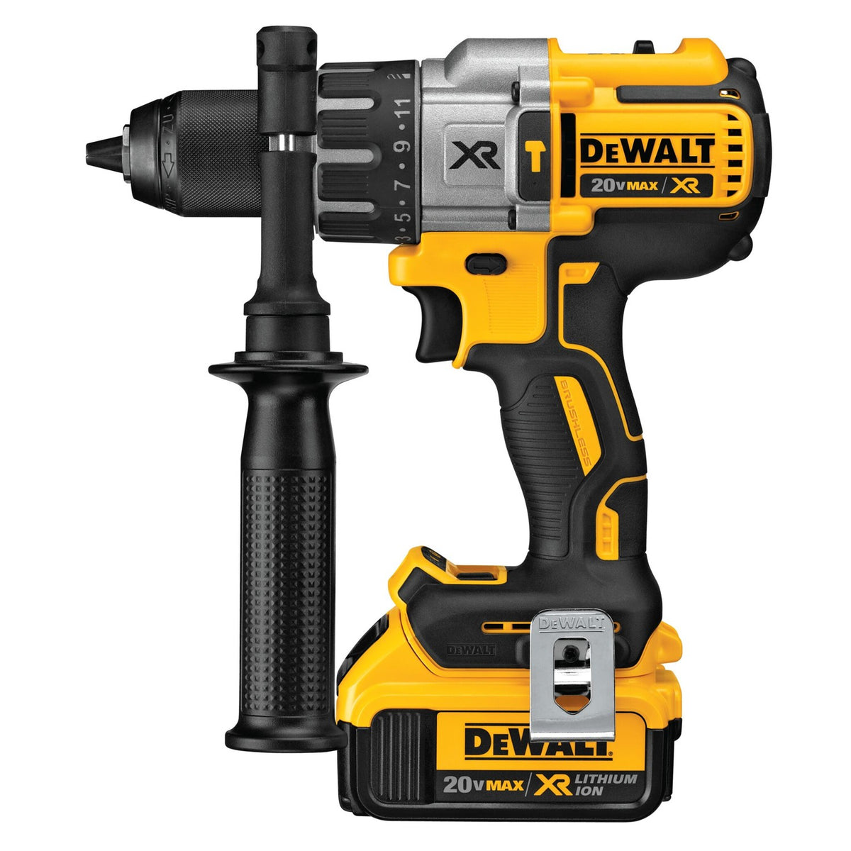 Rotomartillo  de 1/2" 20 V MAX* XR Brushless + Caja de Herramientas T STAK DEWALT DCD996P2T-BT