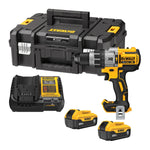 Rotomartillo  de 1/2" 20 V MAX* XR Brushless + Caja de Herramientas T STAK DEWALT DCD996P2T-BT