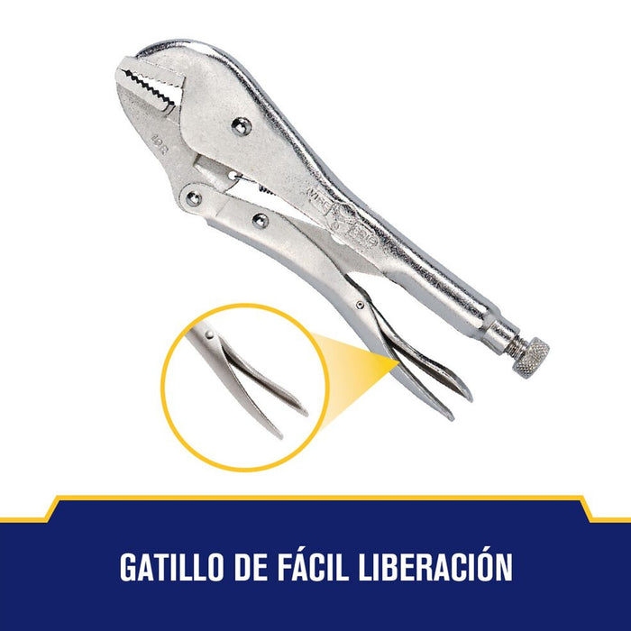 Pinzas de Presión Rectas 10" VISE-GRIP IRWIN 102L3
