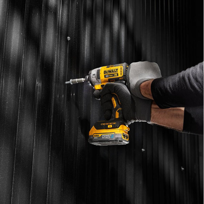 Combo Rotomartilo y Atornillador de Impacto 20V MAX XR con Baterías POWERSTACK  DEWALT DCK287E2-B3