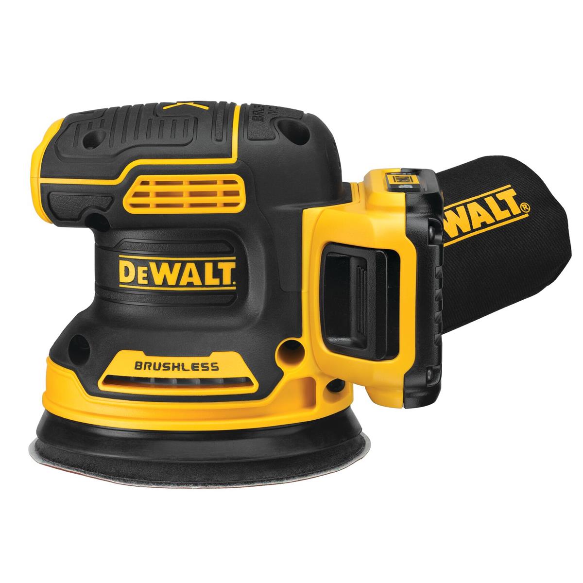 Lijadora Roto-orbital Inalámbrica de 5" 20V MAX* XR Brushless DEWALT DCW210D1