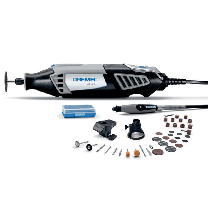 Herramienta Rotativa 4000 Kit con 3 Aditamentos + 36 Accesorios Dremel F0134000NA