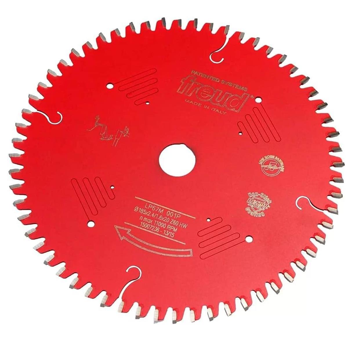 Disco Sierra de 7¼" para Madera de 60D (LP67M 001P) Freud F03FS07261