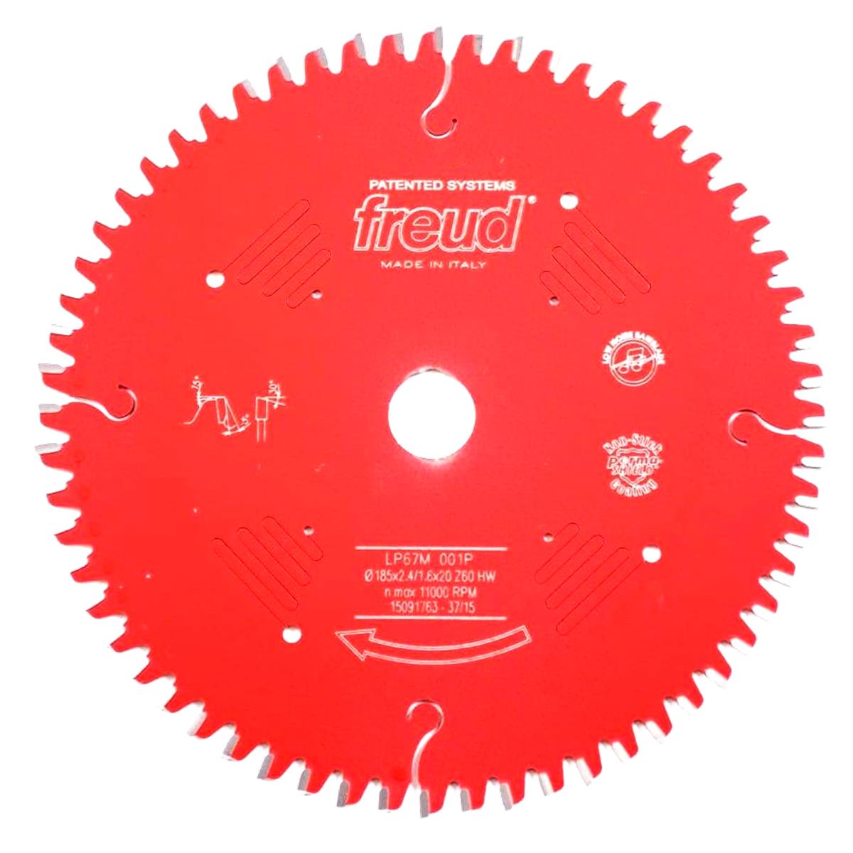 Disco Sierra de 7¼" para Madera de 60D (LP67M 001P) Freud F03FS07261