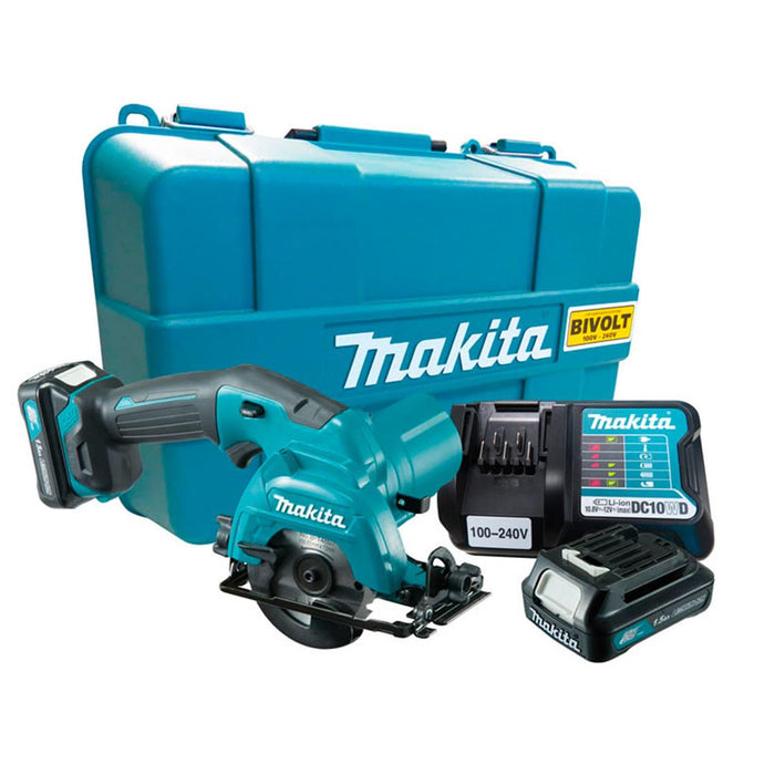 Sierra Circular de 3-3/8" de 12V CXT Makita HS301DWYE