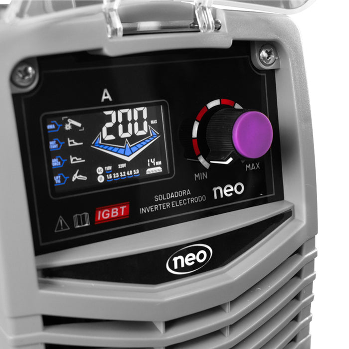 INVERSOR ELECTRODO BI-VOLT 200A NEO