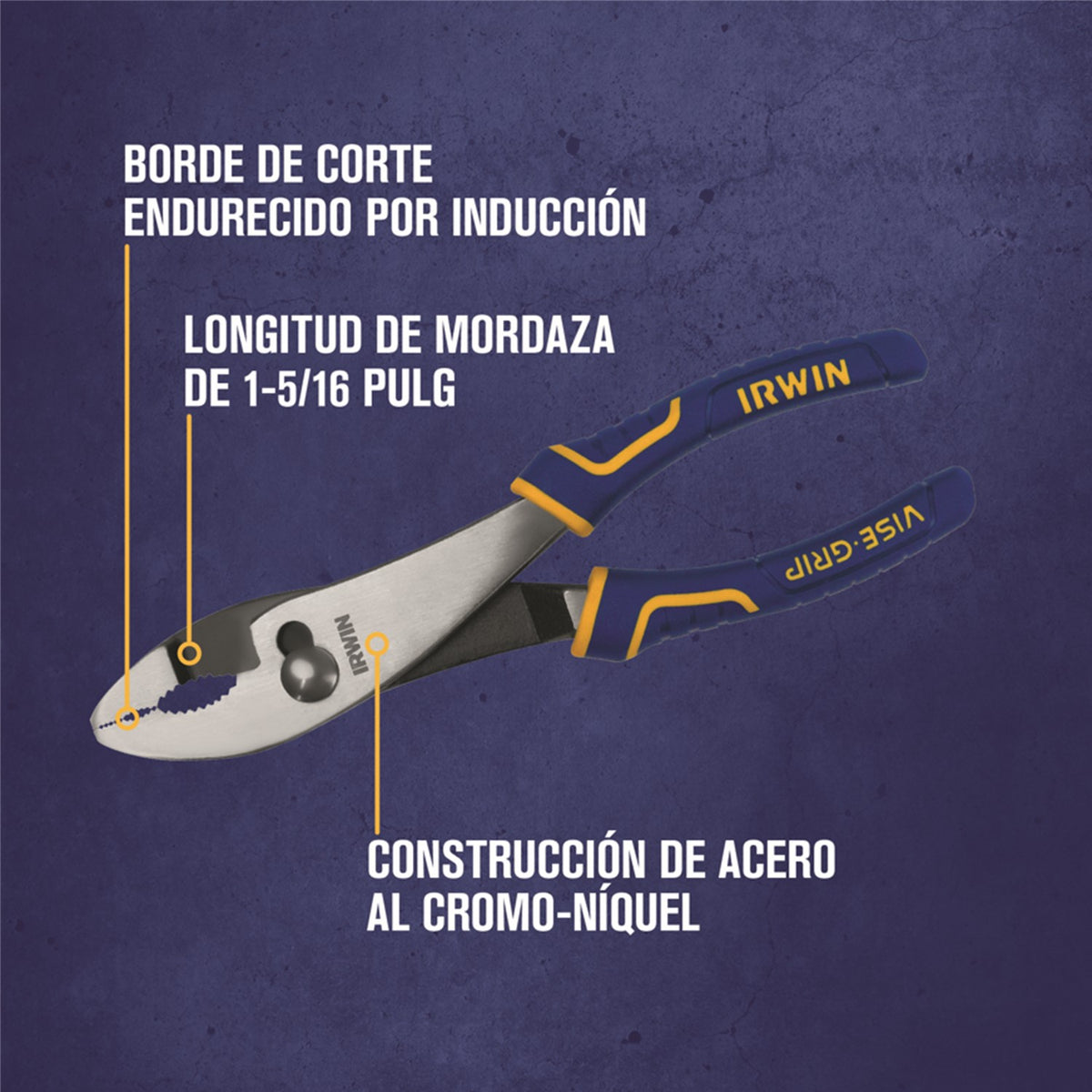 Pinza De Mecánico 8" SJ8 Irwin 2078408