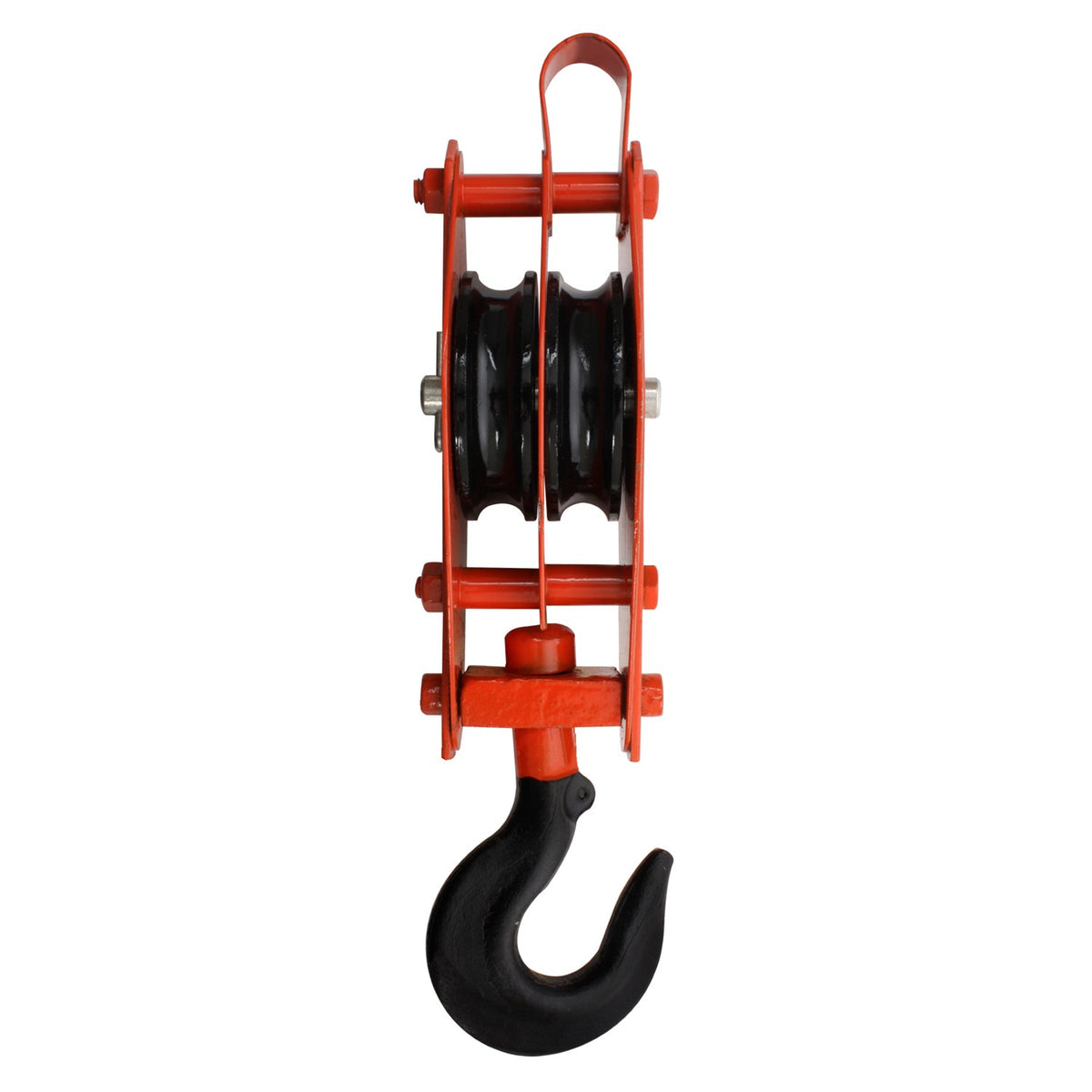 Polea Garrucha Doble 3" 0.5 Toneladas con Gancho Giratorio DOGOTULS RH5045