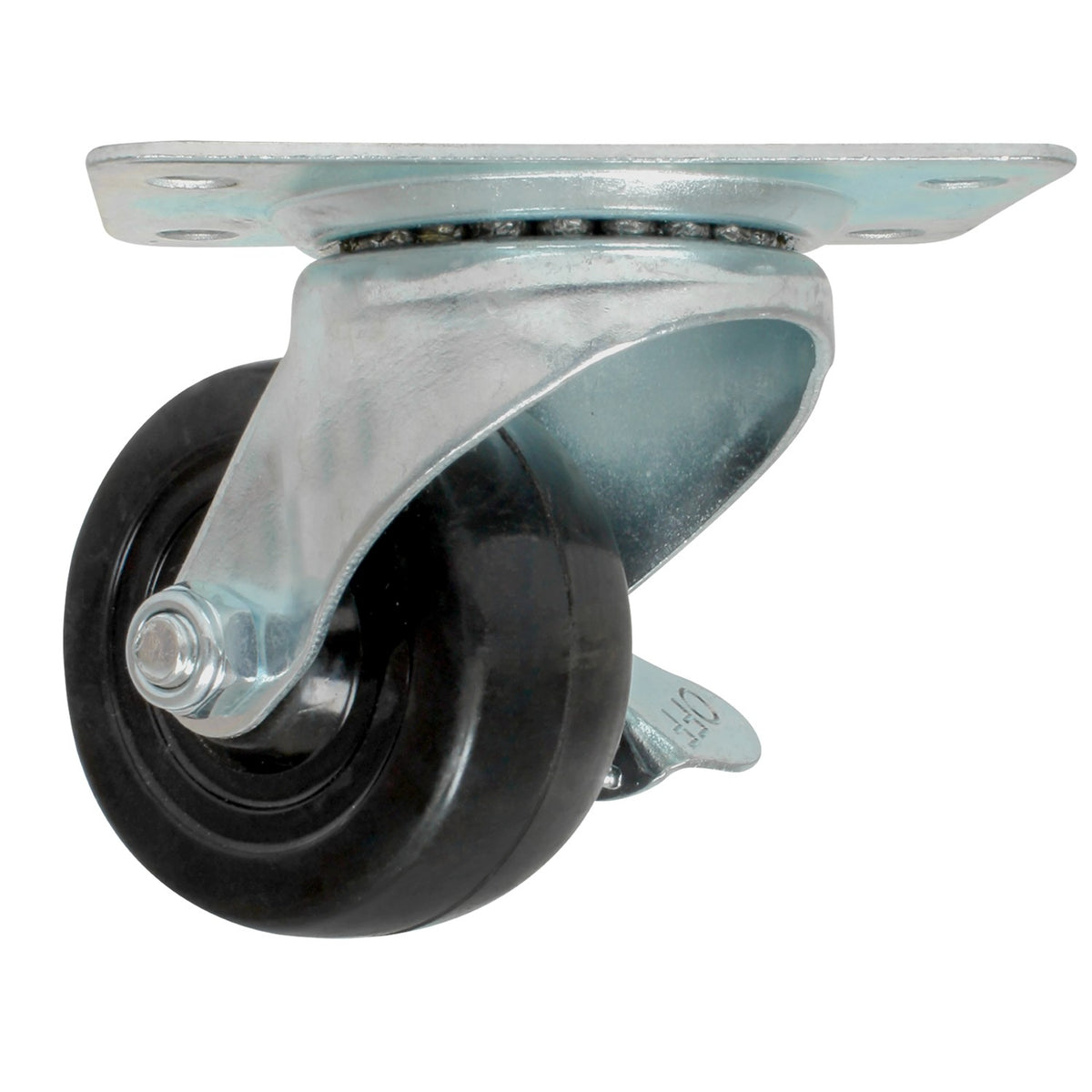 Rodaja Hule Negro Giratoria con Freno 2" Dogotuls ZF5105