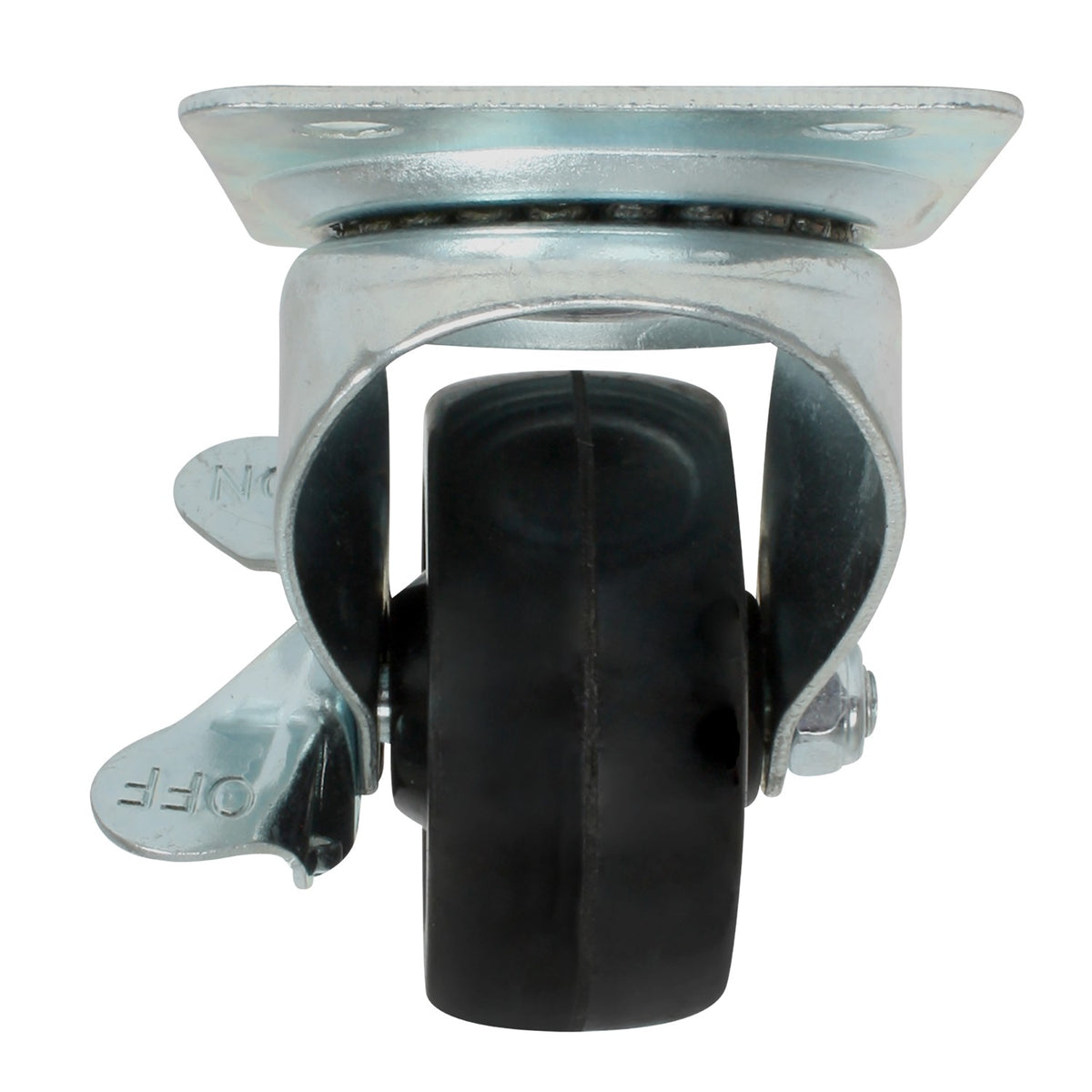Rodaja Hule Negro Giratoria con Freno 2" Dogotuls ZF5105
