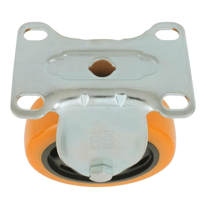 Rodaja de PVC Naranja Fija de 4" Dogotuls ZF5111