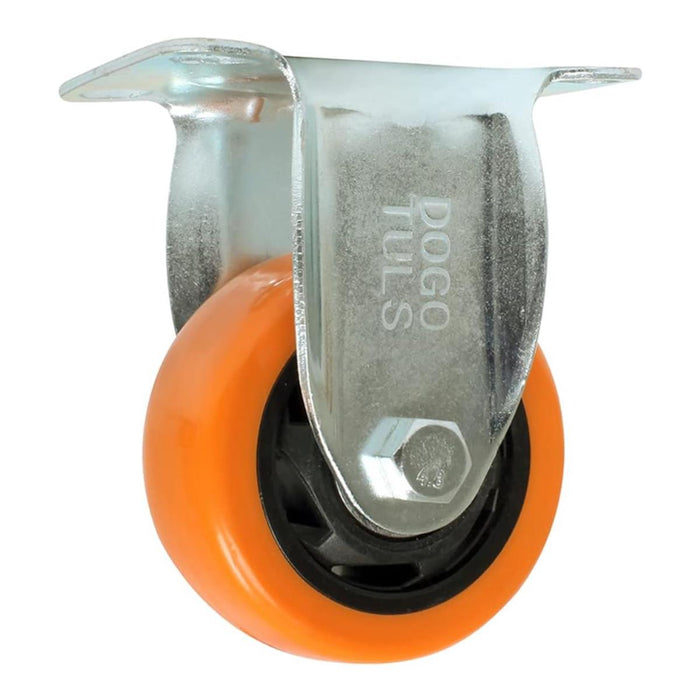 Rodaja de PVC Naranja Fija de 4" Dogotuls ZF5111