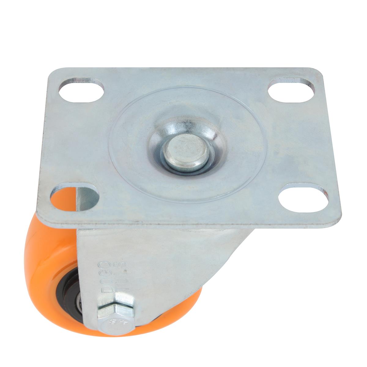 Rodaja de PVC Naranja Giratoria de 2" Dogotuls ZF5112