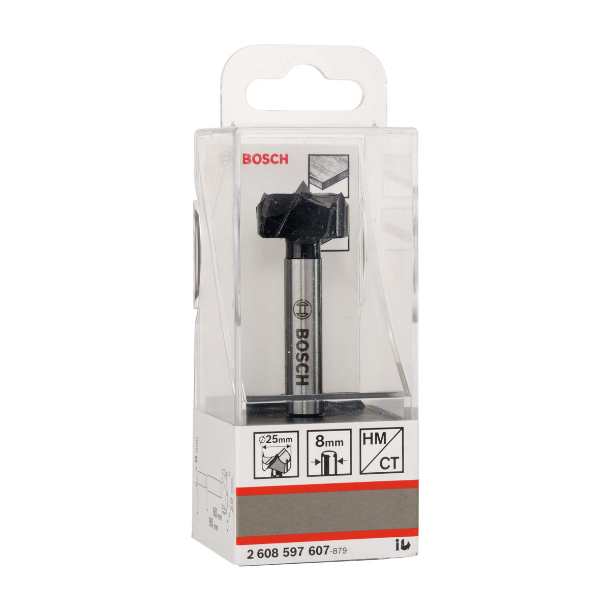 Broca Forstner Para Madera 25 X 90 mm Bosch 2608597607