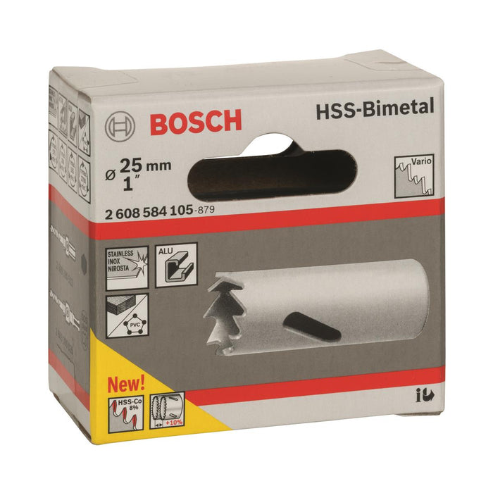 Broca Sierra Bimetálica HSS Cobaltada de 1" Bosch 2608584105