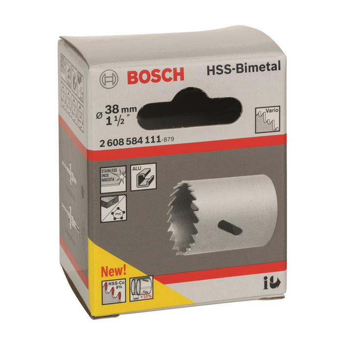 Broca Sierra Bimetálica HSS Cobaltada de 1-1/2" Bosch 2608584111