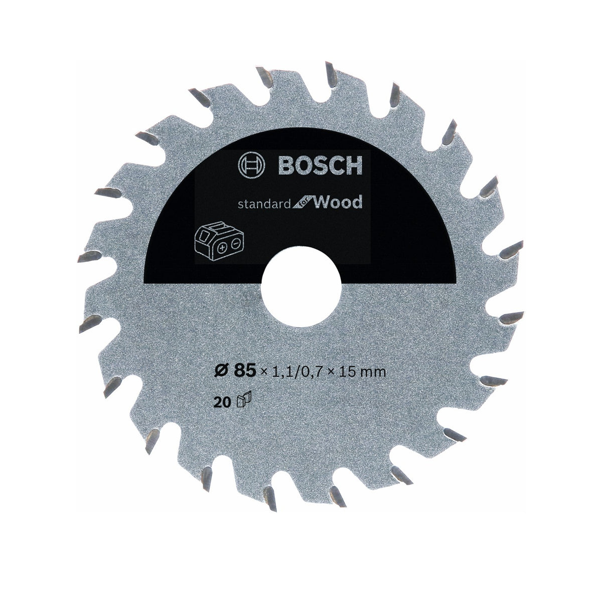 Disco Sierra 3-3/8" para Madera 20D Bosch 2608837666