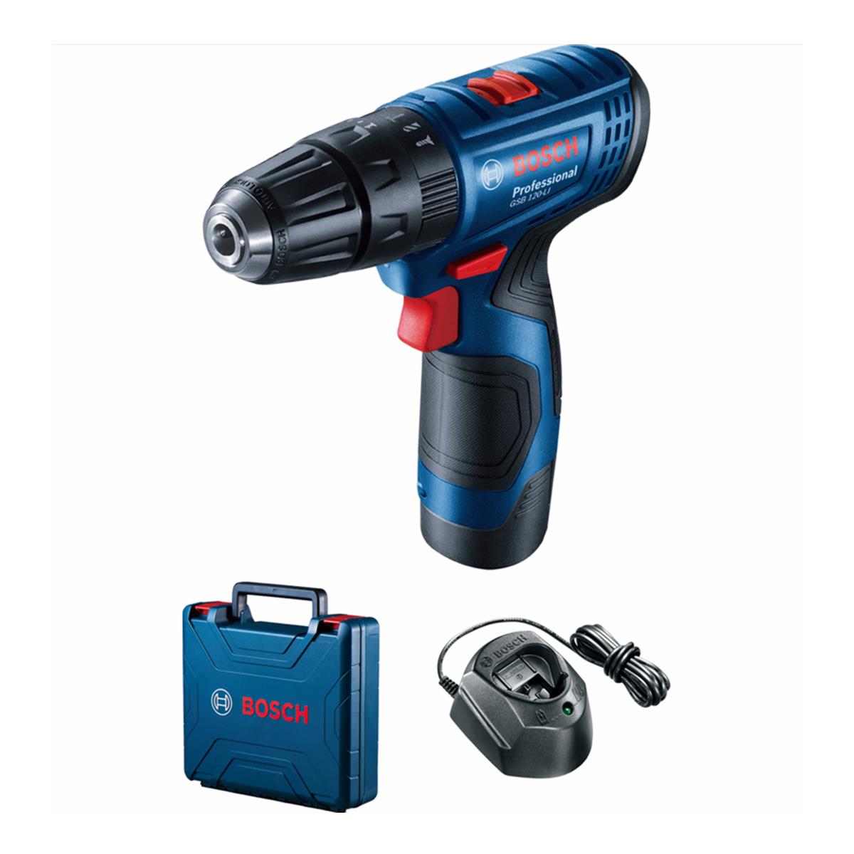 Rotomartillo inalámbrico de 3/8" 12V 1 Bateria (GSB 120-LI) Bosch 06019G81G1